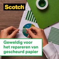 Plakband Scotch Magic 810 19mmx33m onzichtbaar mat-2