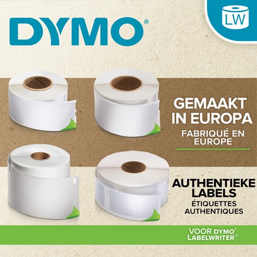 Etiket Dymo LabelWriter industrieel 59x102mm 1 rol á 300 stuks wit-2