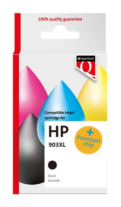 Inktcartridge Quantore alternatief tbv HP T6M15AE 903XL zwart HC