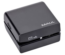 Briefopener MAUL Electrisch incl 4 batterijen 74x70x40mm blister