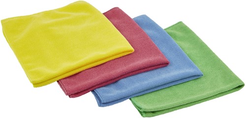Microvezeldoek Scotch-Brite Essential 360x360mm blauw 10 stuks-3