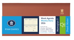 Agenda 2024 Ryam Memoplan 7 Nappa 7dagen/2pagina's assorti