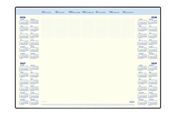 Onderlegblok 2027 Brepols Desk Mate 7dag/1pag 412x590x8mm 35vel houder