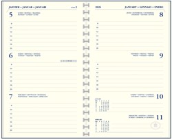 Agendavulling 2025 Ryam Memoplan 7 7dagen/2pagina's