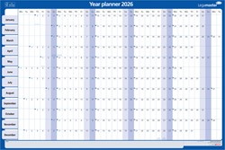 Kalender 2026, 2026, jaarplanner, wandkalender, maandplanner met