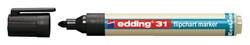 Viltstift edding 31 EcoLine voor flipover rond 1.5-3mm zwart