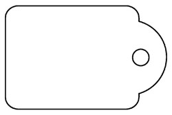 Label Apli karton nr 390 22x35mm wit 500 stuks