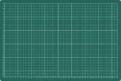 Snijmat A3 450X300mm groen