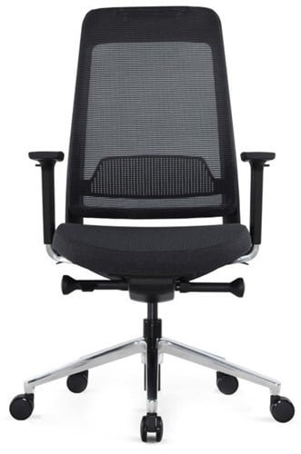 Bureaustoel OfficeSeat 100N, EN1335, zwart