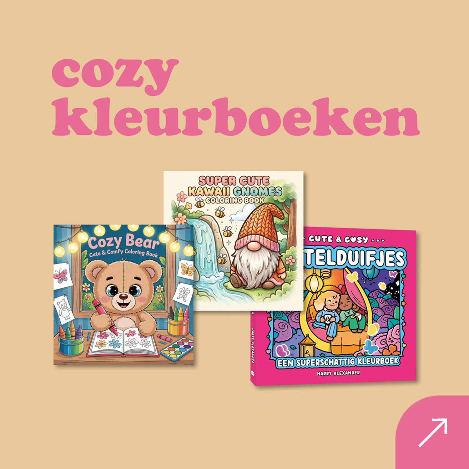 GZ Online - Banner homepagina | Cozy kleurboeken