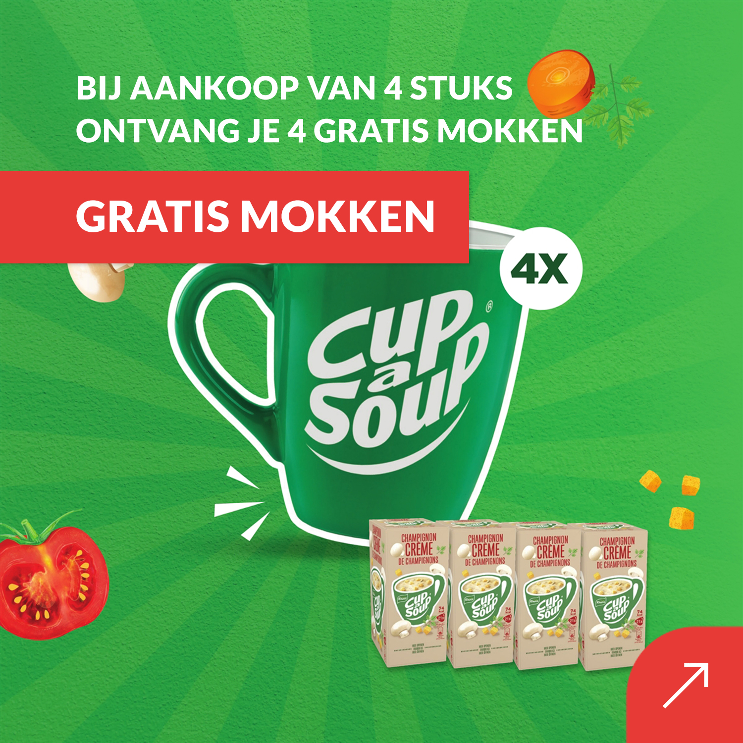 GZ Online - Banner homepagina | Cup-a-Soup