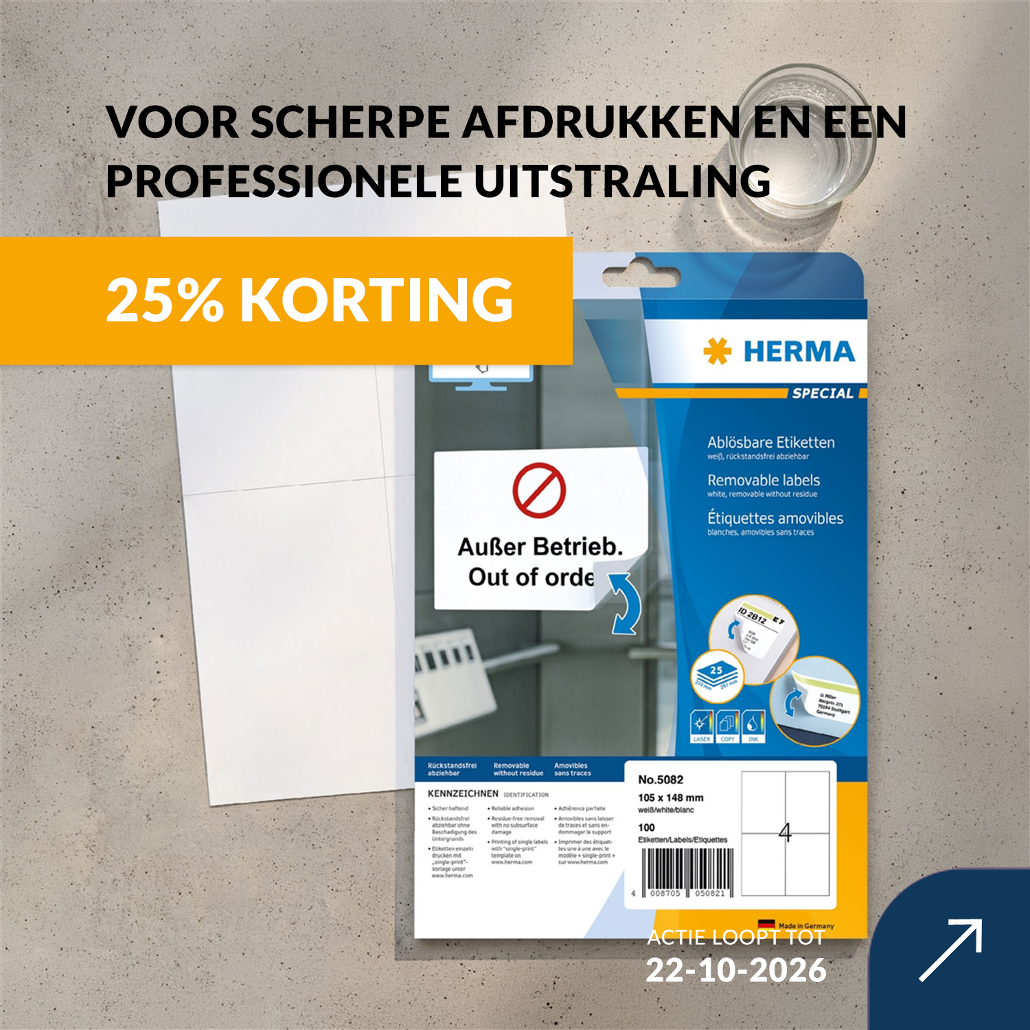 GZ Online - Banner homepagina | Herma labels