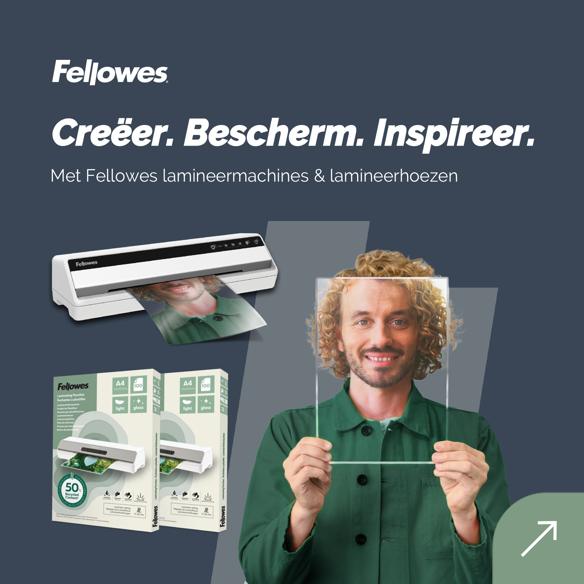 GZ Online - Banner homepagina | Fellowes Lamineermachines