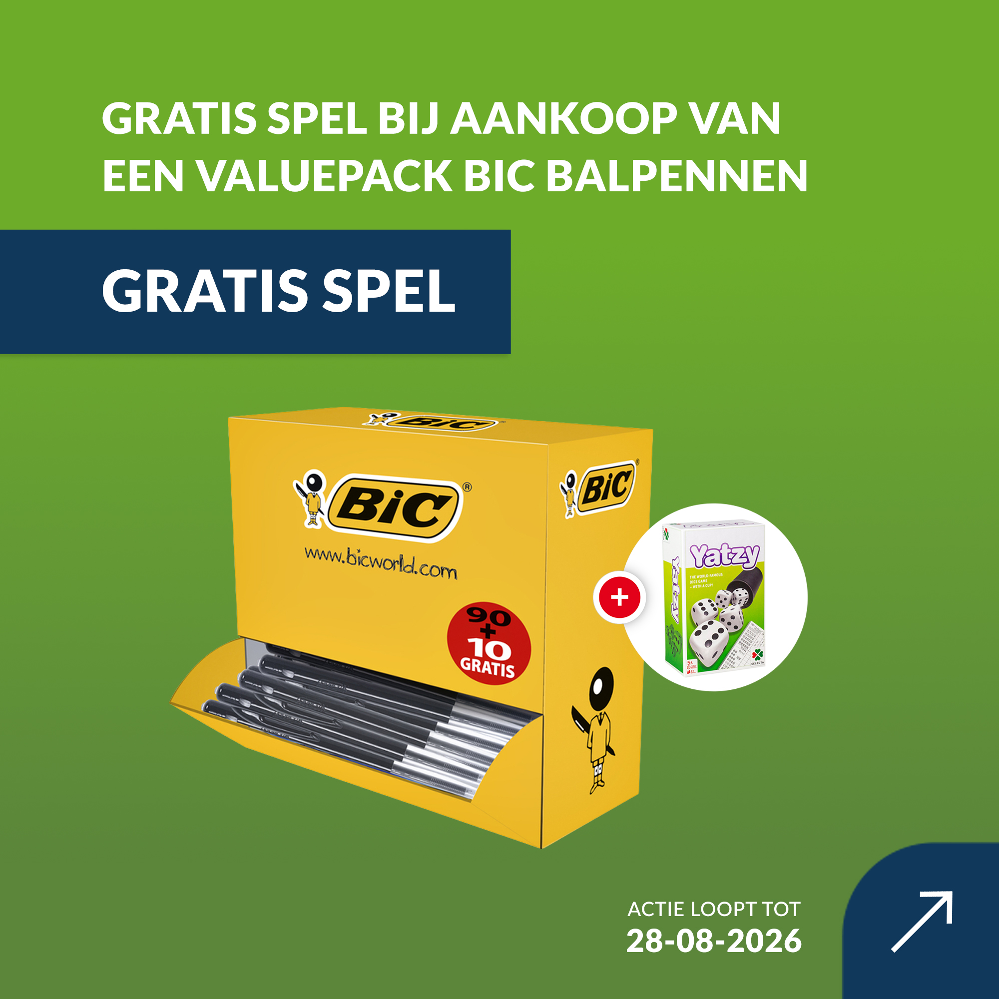 GZ Online - Banner homepagina | BIC + spel