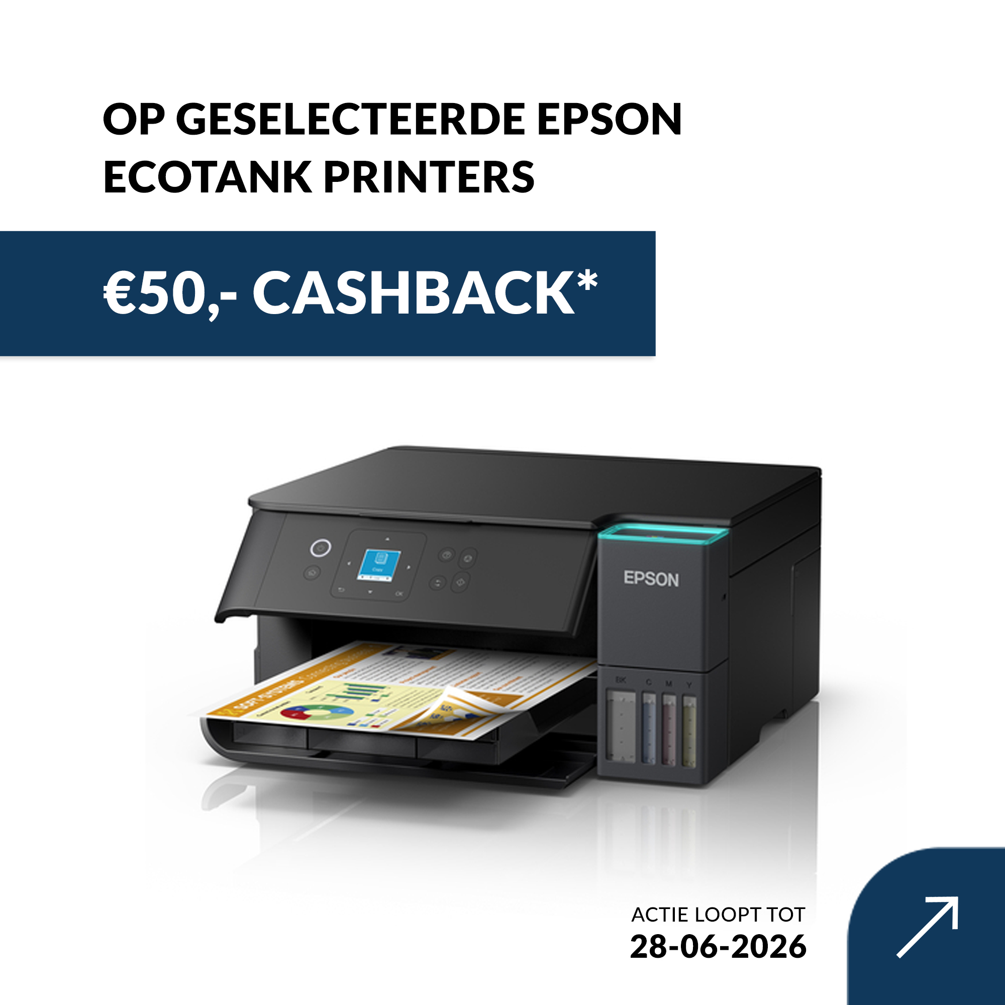 GZ Online - Banner homepagina | 50,- cashback