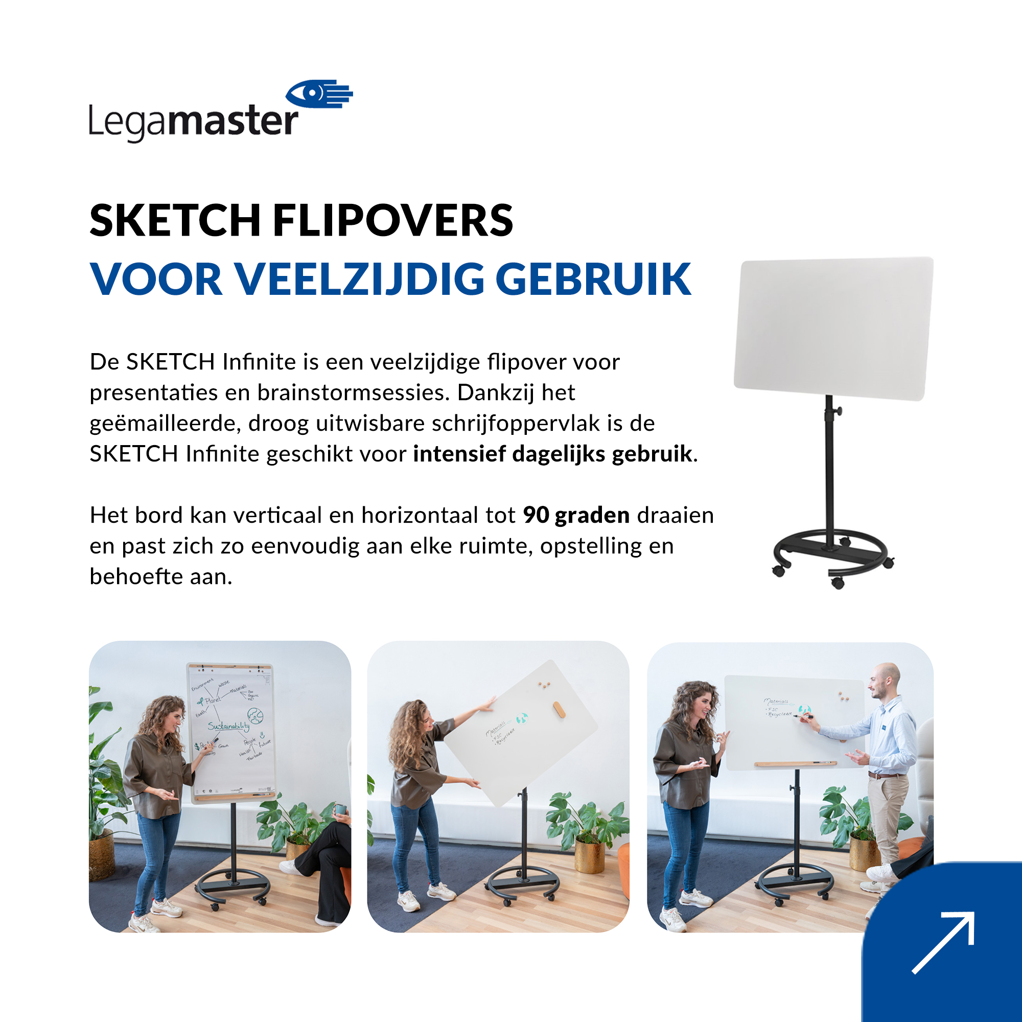 GZ Online - Banner homepagina | Legamaster Flipovers