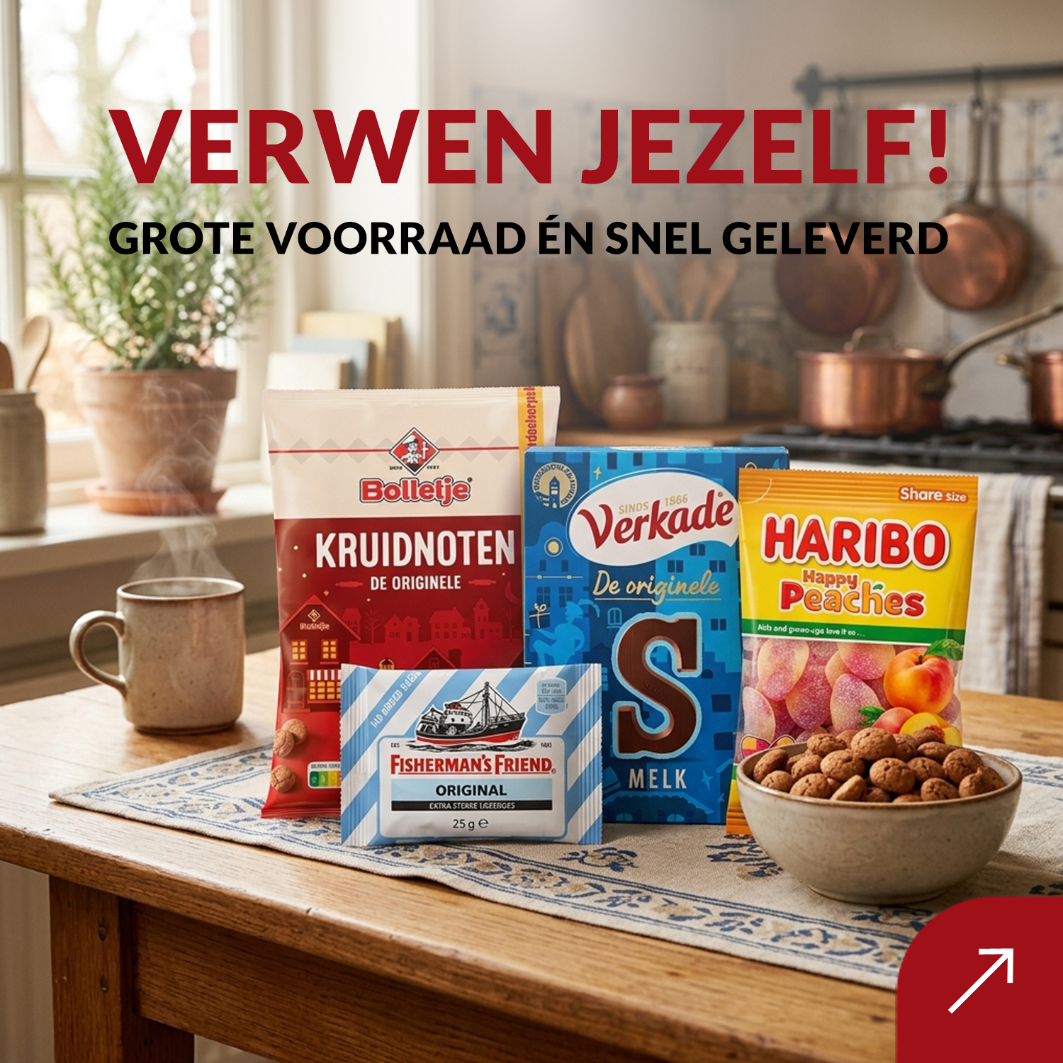 GZ Online - Banner homepagina | Snoep, drop en chocolade