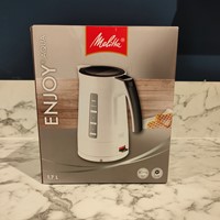 WATERKOKER MELITTA ENJOY 1.7LITER  WIT 100301 1 stuk