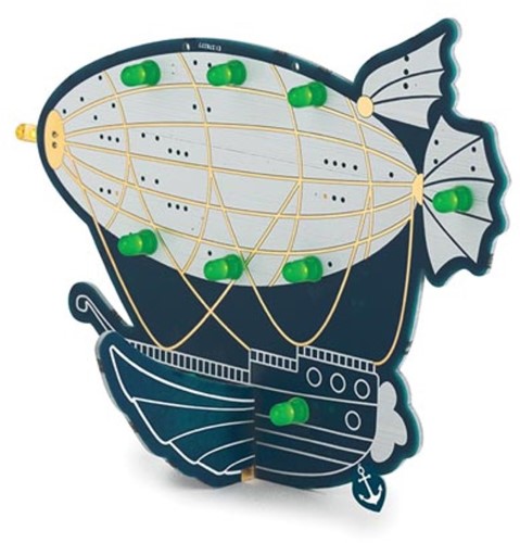 Retro Zeppelin - Educatieve Soldeerkit