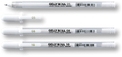 Gelschrijver Sakura Gelly Roll Classic 05 wit